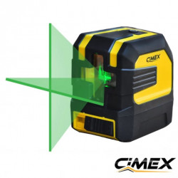 Laser level with green beam and crossed lines Cimex  1H1V-G