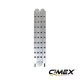 Multifunctional aluminum ladder CIMEX MFL10.4 - 10.40 m., (4x9)