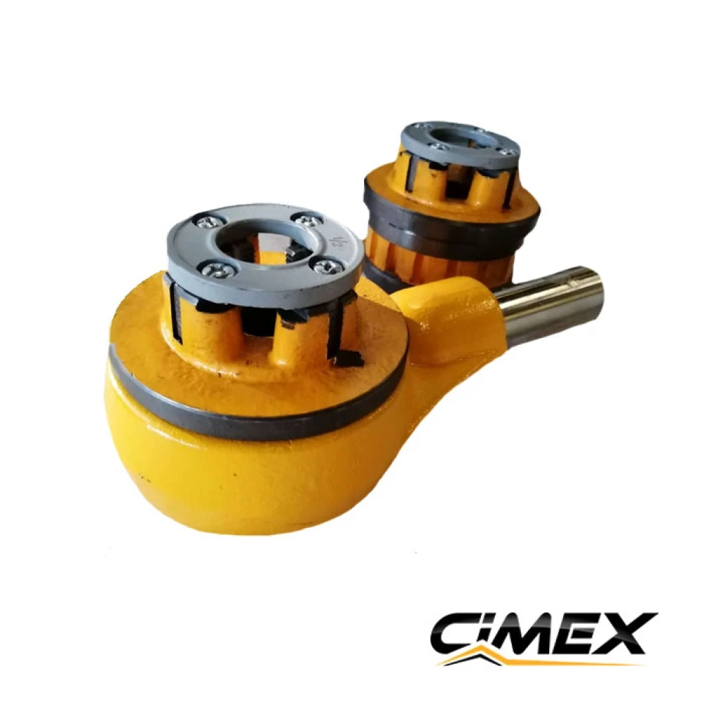POWER THREADING MACHINERY : Manual Thread Cutting Machine ...