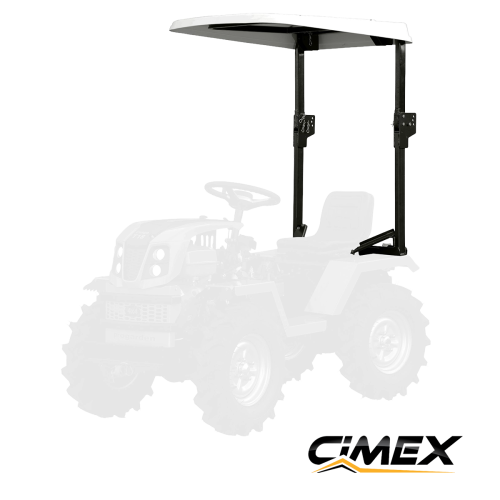 Additional roof for garden mini tractor MT18G-RS / MT18D-RS