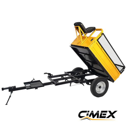 Trailer for MT18G / MT18G-RS / MT18D-RS mini garden tractor