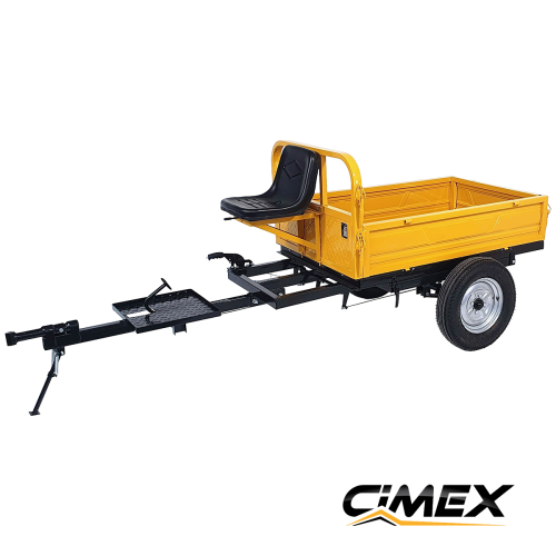 Trailer for MT18G / MT18G-RS / MT18D-RS mini garden tractor