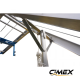 Lift for construction materials and photovoltaic panels CIMEX PL200RS - 19m / 250kg