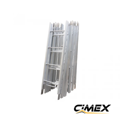Lift for construction materials and photovoltaic panels CIMEX PL200RS - 19m / 250kg