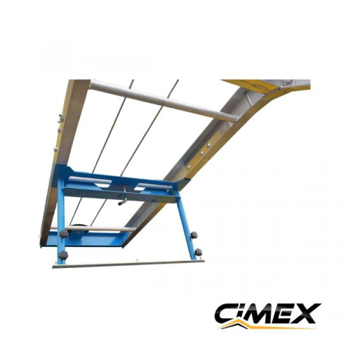 Lift for construction materials and photovoltaic panels CIMEX PL200RS - 19m / 250kg