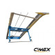 Lift for construction materials and photovoltaic panels CIMEX PL200RS - 19m / 250kg