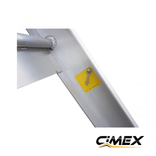 Lift for construction materials and photovoltaic panels CIMEX PL200RS - 19m / 250kg