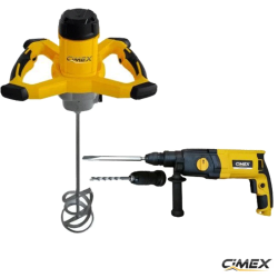 PROMO PACKAGE! Mixer for building mixes CIMEX PMIX1800 and perforator CIMEX HB3