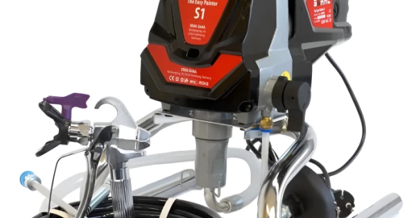 PLASTERING AND PAINTING MACHINES : Airless Paint Machine ...