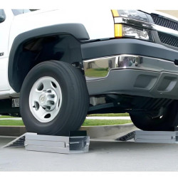 Triple Folding Steel Ramp STAHL for ATV, Lawn Mowers – Set of 2, 200 x 25 cm / 450 kg