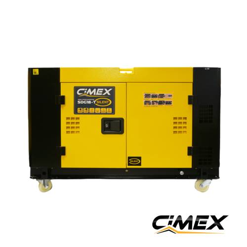 Diesel three-phase / single-phase generator 18 kW, silent + ATS panel for automatic start CIMEX SDG18-T Diesel three-phase / single-phase generator 18 kW, silent + ATS panel for automatic start CIMEX SDG18-T
