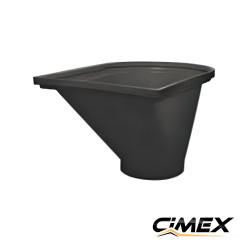 Starting chute for construction waste by CIMEX. Starting chute for construction waste by CIMEX.