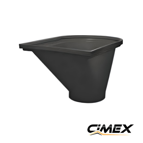 Starting chute for construction waste by CIMEX.