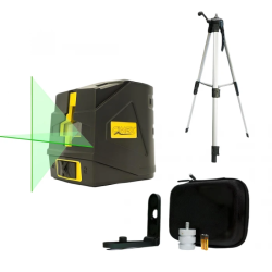 PROMO PACKAGE! Linear Laser Level with Green Beam + Adapter + Measuring Equipment Tripod PROMO PACKAGE! Linear Laser Level with Green Beam + Adapter + Measuring Equipment Tripod