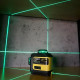 Laser level 3x360°, green beam CIMEX SL3D-G