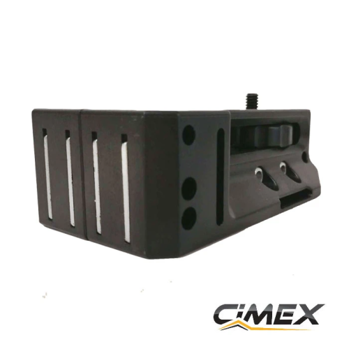 Magnetic bracket for laser level with 1/4" and 5/8" thread