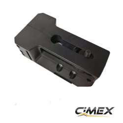 Magnetic bracket for laser level with 1/4" and 5/8" thread