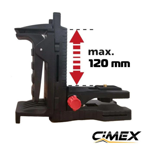 Professional magnetic mount for laser devices with 1/4" and 5/8" threads