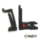 Professional magnetic mount for laser devices with 1/4" and 5/8" threads