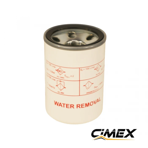 Water absorption filter for CIMEX Tank2Go 260