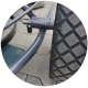 Double trowel for concrete 2x75 cm., petrol CIMEX Trowelmax 150
