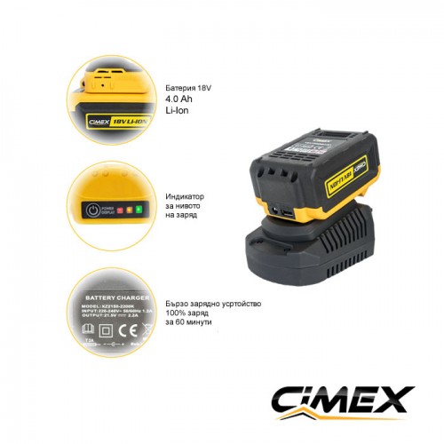CORDLESS ELECTRIC SCREWDRIVER and Li-ion BATTERY CD18V62NM-B CORDLESS ELECTRIC SCREWDRIVER and Li-ion BATTERY CD18V62NM-B