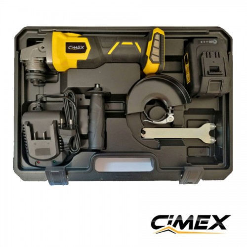 Cordless grinder 125mm CIMEX CG18V125MM Cordless grinder 125mm CIMEX CG18V125MM
