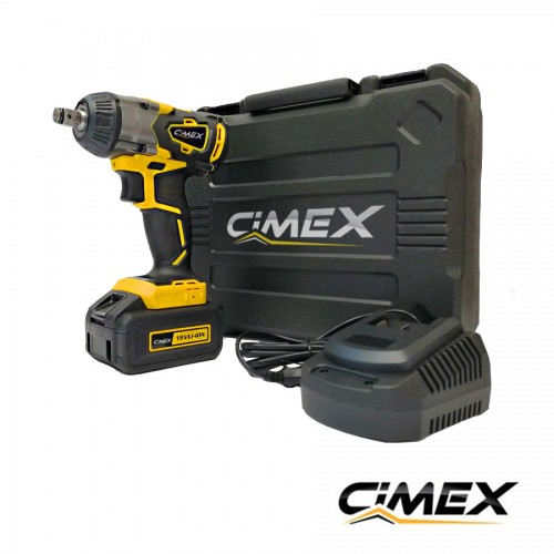Cordless Impact Wrench ½ CIMEX CW18V350NM-B