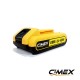 18V / 2.0 Ah Li-ion BATTERY for CORDLESS DRILL IMPACT DRIVER