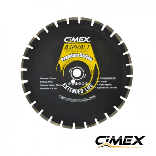 Diamond blade for ashpalt 350 mm CIMEX ASP350