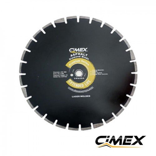 Diamond blade for asphalt 400 mm, CIMEX ASP400