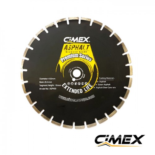 Diamond blade for asphalt 450 mm, CIMEX ASP450