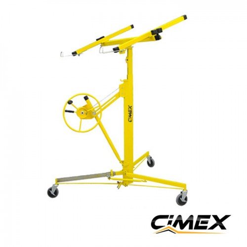Panel and plasterboard lift with extension CIMEX P335