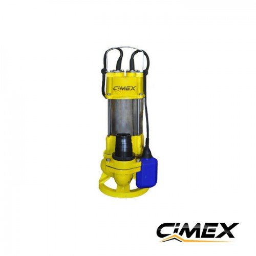 Drainage pump with float switch and vortex impeller CIMEX SSP2-10.18